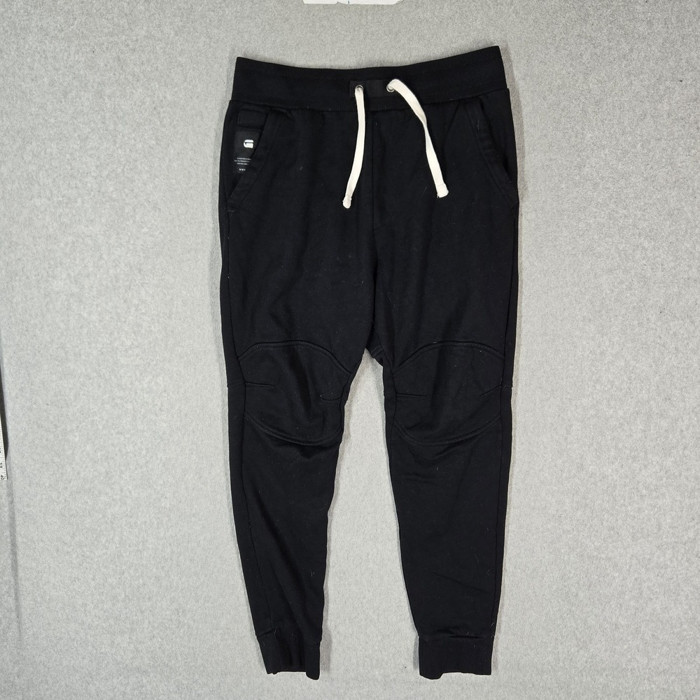 G-Star RAW Men Pants S Black Jogger Sweatpants 25" Inseam